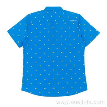 Men's Polyester Spandex Shirt